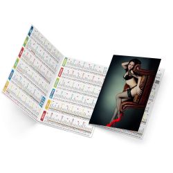 Calendriers de poche personnalisables fabriqués en France Lili