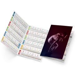 Calendriers publicitaires fabriqués en France de poche Adam