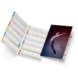 Calendriers publicitaires fabriqués en France de poche Adam
