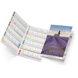Calendriers de poche personnalisés Lila