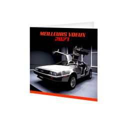 Cartes de voeux publicitaires fabriquées en France Voiture
