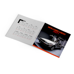 Cartes de voeux publicitaires fabriquées en France Voiture