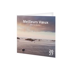 Cartes de voeux publicitaires fabriquées en France Breizh