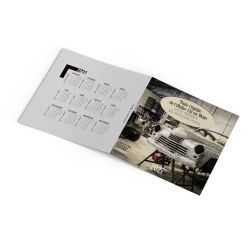 Carte de voeux publicitaire fabriquée en France Création sur mesure