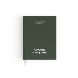Agenda publicitaire fabriqué en France Naturel 165x240 mm