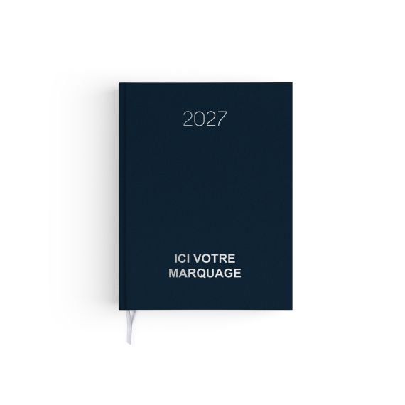 Agenda publicitaire fabriqué en France Naturel 165x240 mm