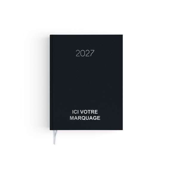 Agenda publicitaire fabriqué en France Naturel 165x240 mm