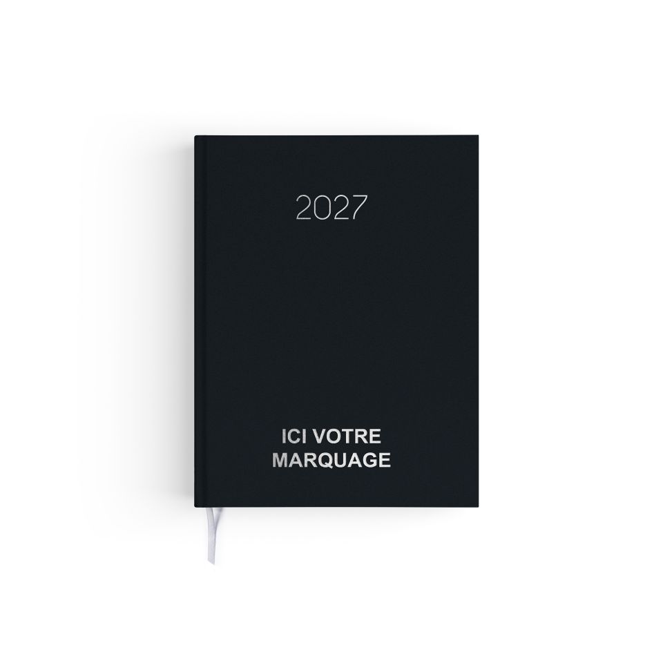 Agenda publicitaire fabriqué en France Naturel 165x240 mm