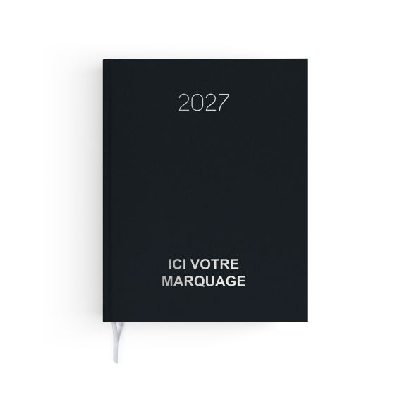 Agenda publicitaire fabriqué en France Naturel 210x270 mm