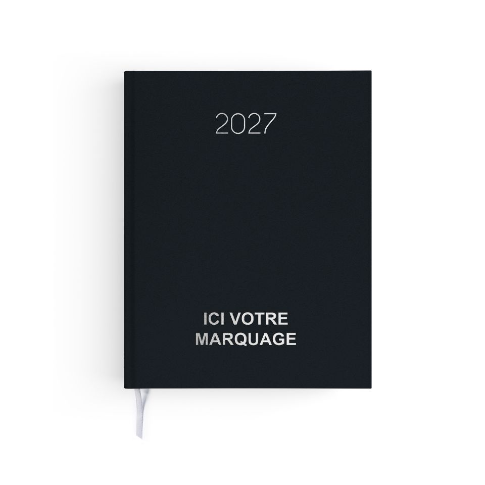 Agenda publicitaire fabriqué en France Naturel 210x270 mm