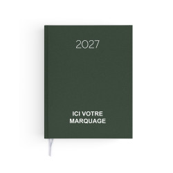 Agenda publicitaire fabriqué en France Naturel 210x270 mm