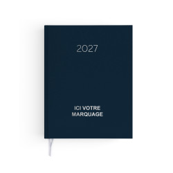 Agenda publicitaire fabriqué en France Naturel 210x270 mm