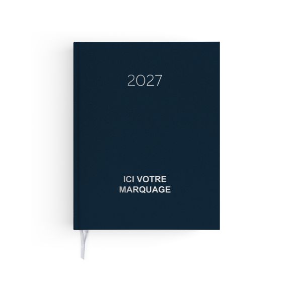 Agenda publicitaire fabriqué en France Naturel 210x270 mm