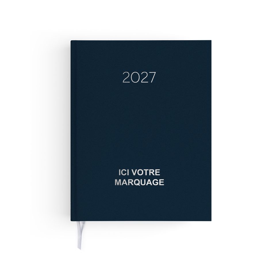Agenda publicitaire fabriqué en France Naturel 210x270 mm