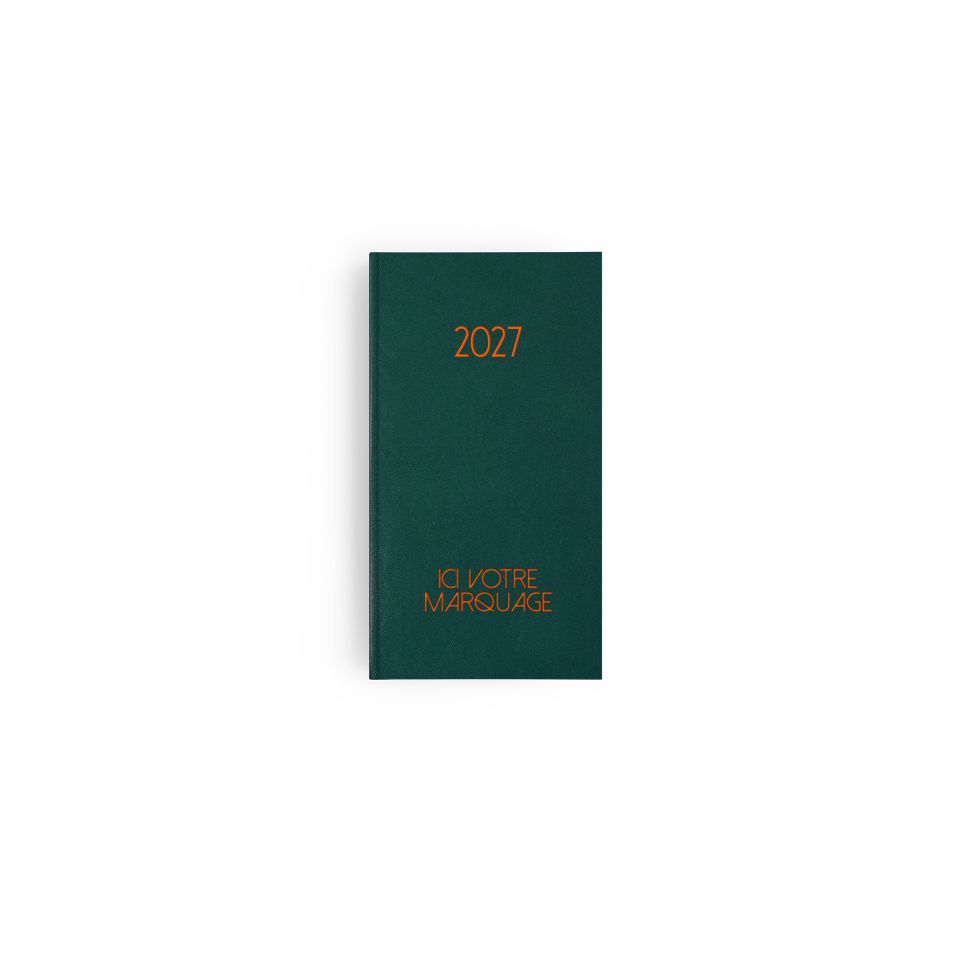 Agendas personnalisables fabriqués en France Paris 90x165 mm