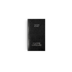 Agendas personnalisables fabriqués en France Paris 90x165 mm