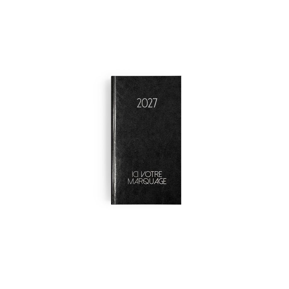 Agendas personnalisables fabriqués en France Paris 90x165 mm