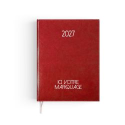 Agendas personnalisables fabriqués en France Paris 210x270 mm