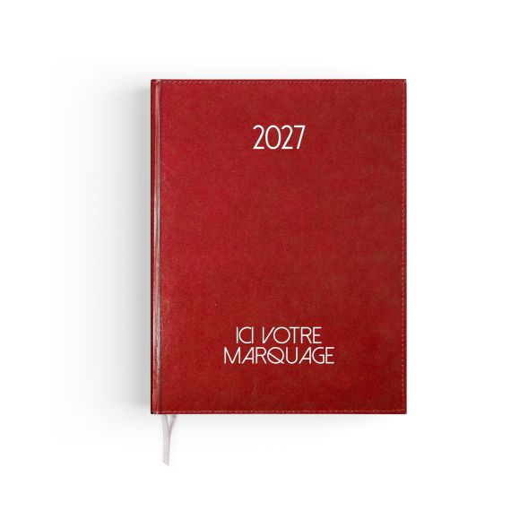 Agendas personnalisables fabriqués en France Paris 210x270 mm