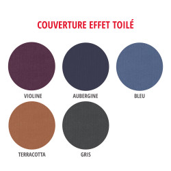 Agendas personnalisables fabriqués en France Effet Toilé 210x270 mm