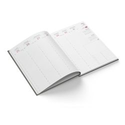 Agenda personnalisable fabriqué en France semainier Prestige 210x270 mm