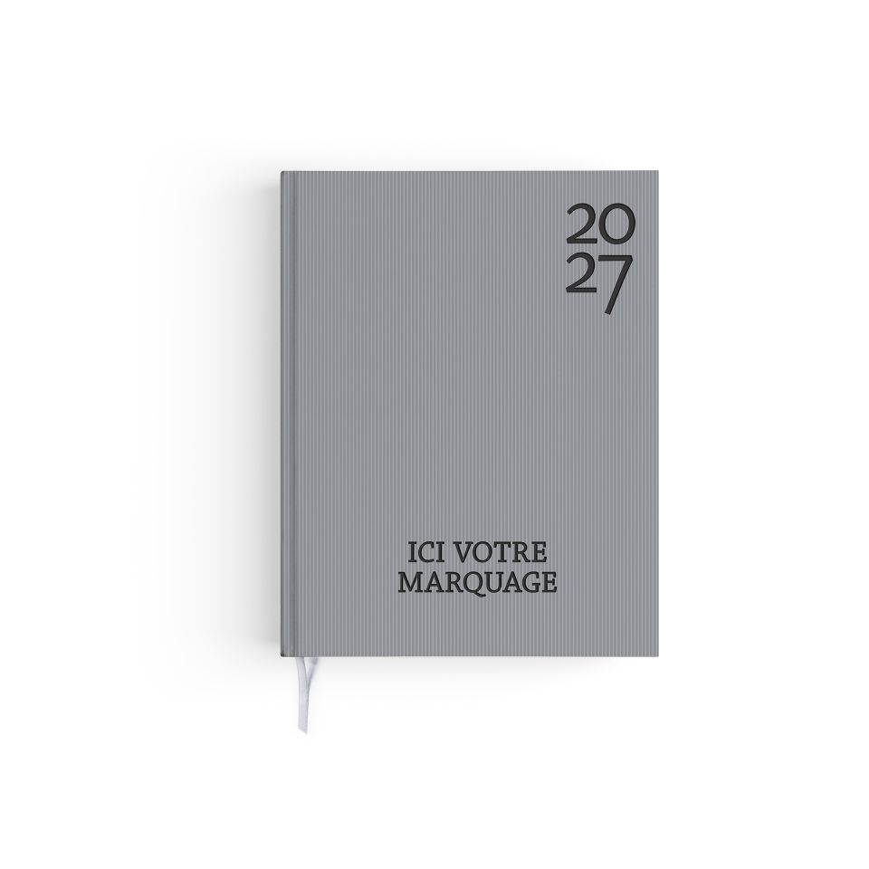 Agenda personnalisable fabriqué en France Semainier Harmonie 165x240 mm