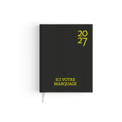 Agenda personnalisable fabriqué en France Semainier Harmonie 165x240 mm