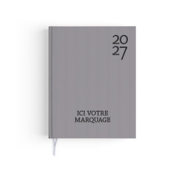 Agenda personnalisable fabriqué en France Semainier Harmonie 210x270 mm