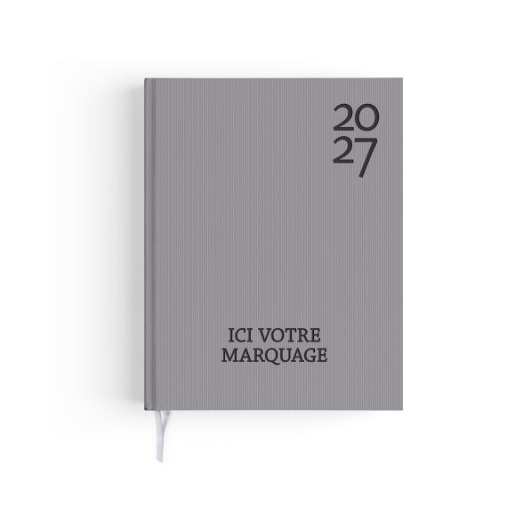 Agenda personnalisable fabriqué en France Semainier Harmonie 210x270 mm