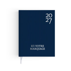 Agenda personnalisable fabriqué en France Semainier Harmonie 210x270 mm