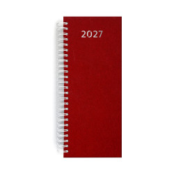 Agenda de caisse personnalisable fabrication Française Spirale