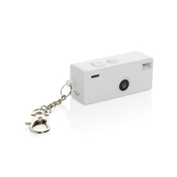 Porte-clés publicitaire appareil photo en ABS RCS Cliq it