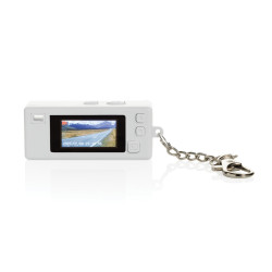Porte-clés publicitaire appareil photo en ABS RCS Cliq it