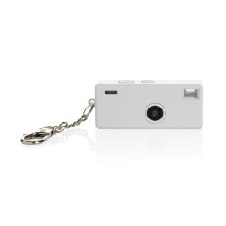 Porte-clés publicitaire appareil photo en ABS RCS Cliq it