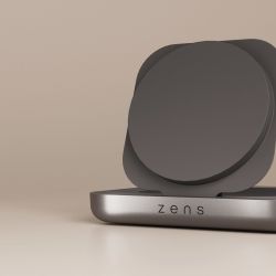 Chargeur publicitaire magnétique de table de nuit ZENS