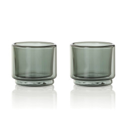 Tasses publicitaire expresso 45ml Impact lot de 2 AdHoc