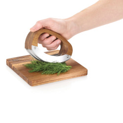 Hachoir publicitaire RoccaVerde avec planche AdHoc