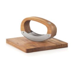 Hachoir publicitaire RoccaVerde avec planche AdHoc