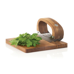 Hachoir publicitaire RoccaVerde avec planche AdHoc