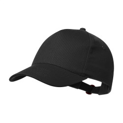 Casquette publicitaire 5 panneaux coton recyclé boucle métal BOSS DAY