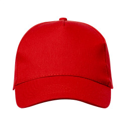 Casquette publicitaire 5 panneaux coton recyclé boucle métal BOSS DAY