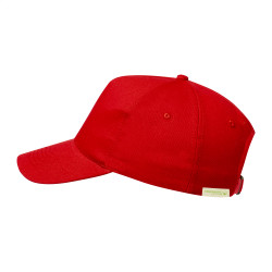 Casquette publicitaire 5 panneaux coton recyclé boucle métal BOSS DAY
