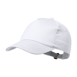 Casquette publicitaire 5 panneaux coton recyclé boucle métal BOSS DAY