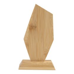 Trophée en bambou personnalisé forme angulaire Express