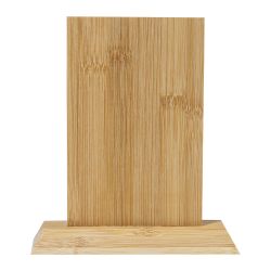 Trophée en bambou personnalisé forme rectangulaire Express