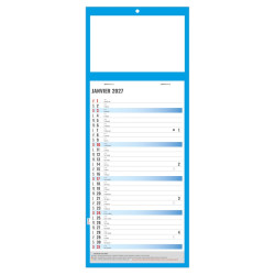 Calendrier personnalisé fabriqué en France 12 feuillets Simple
