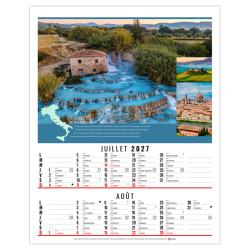 Calendrier personnalisable fabriqué en France 1 Vue Léo