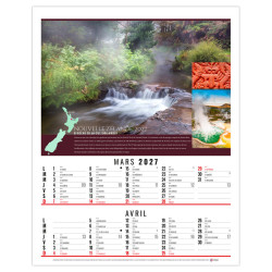 Calendrier personnalisable fabriqué en France 1 Vue Léo