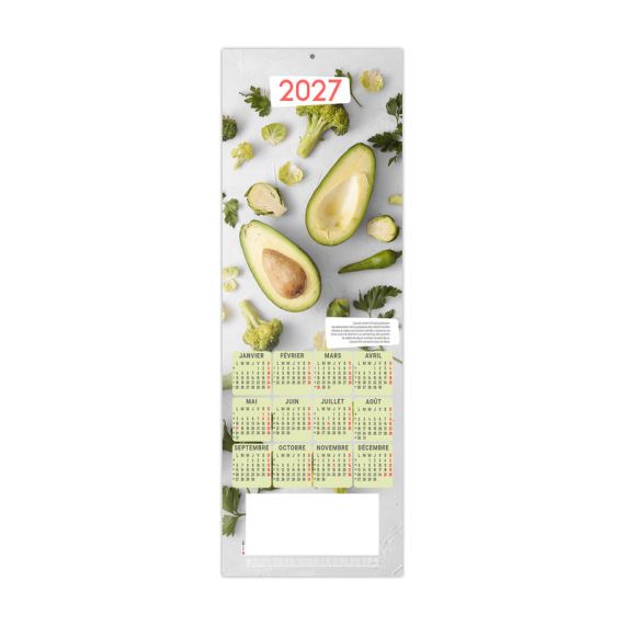 Calendrier personnalisable fabriqué en France Estampe Murale Silène