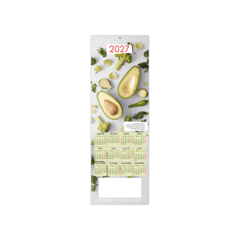 Calendrier personnalisable fabriqué en France Estampe Murale Silène